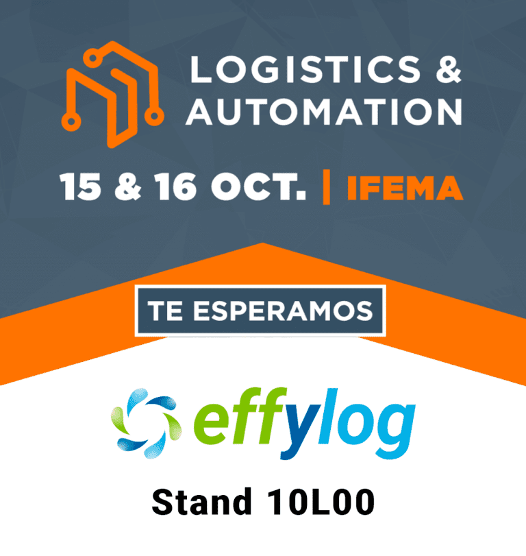 Visita Effylog en el Stand 10L00 de Logistics and Automation 2025 IFEMA Madrid